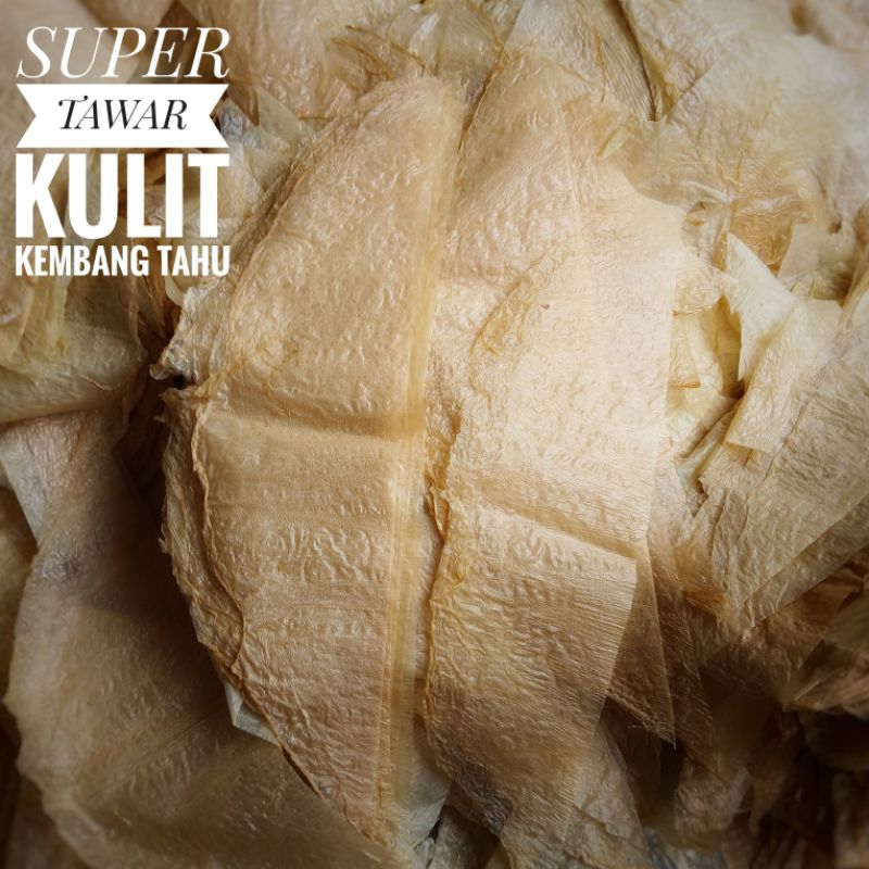 

1 Kg Kembang Tahu/Kulit Kembang Tahu untuk aneka masakan dan olahan