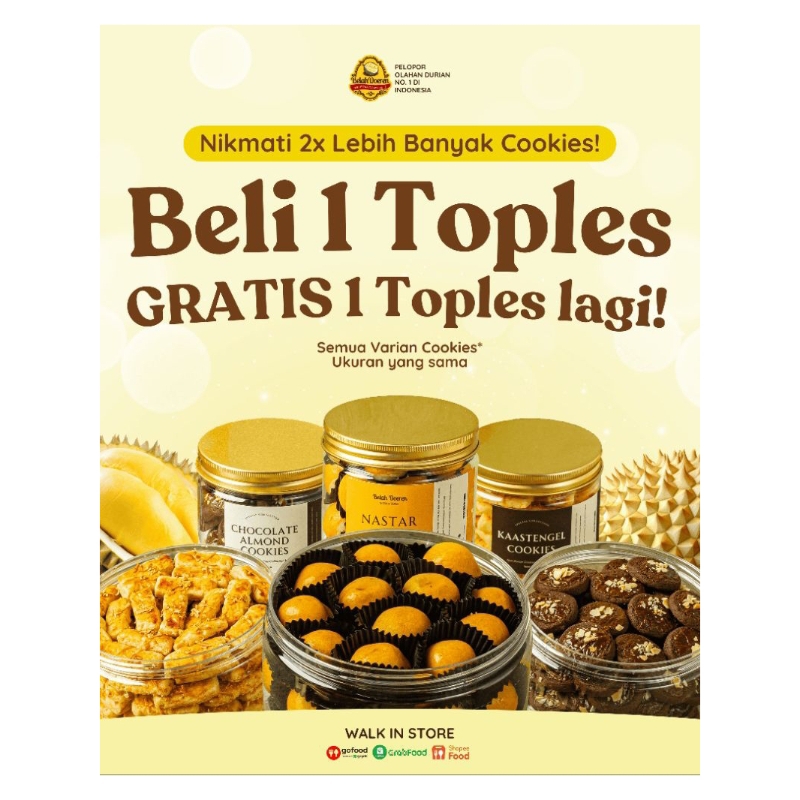 

BUY1GET1 TOPLES REGULER 500gr