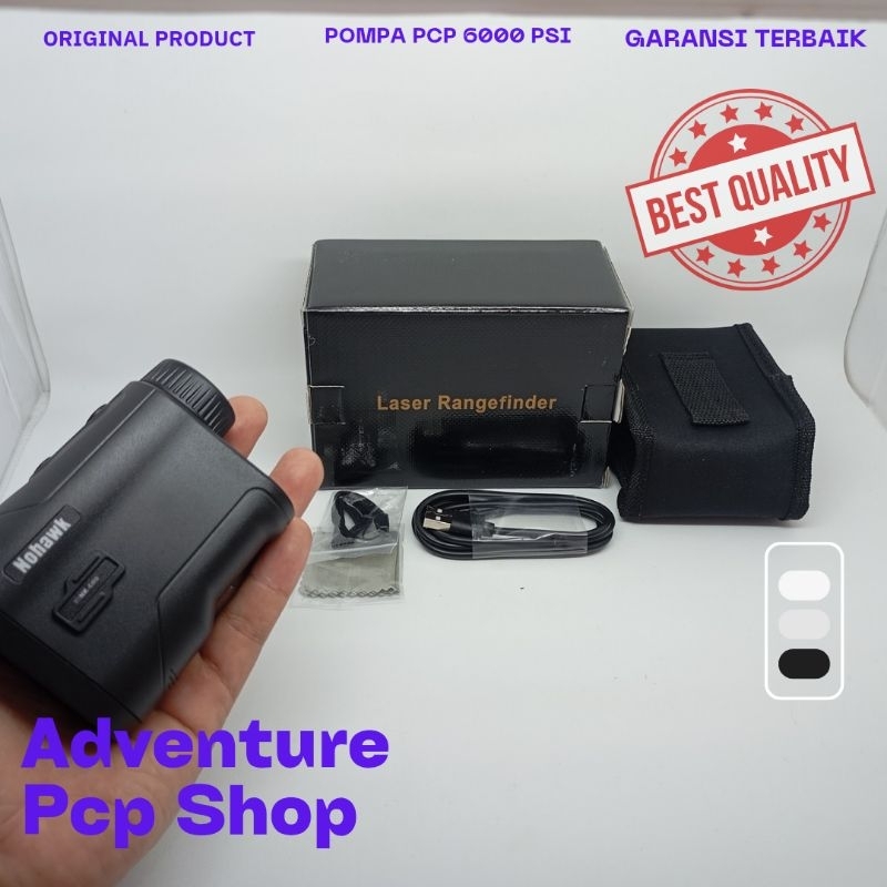 Laser Range Finder Nohawk 600M | Laser RangeFinder Nohawk | Alat Ukur Jarak Otomatis
