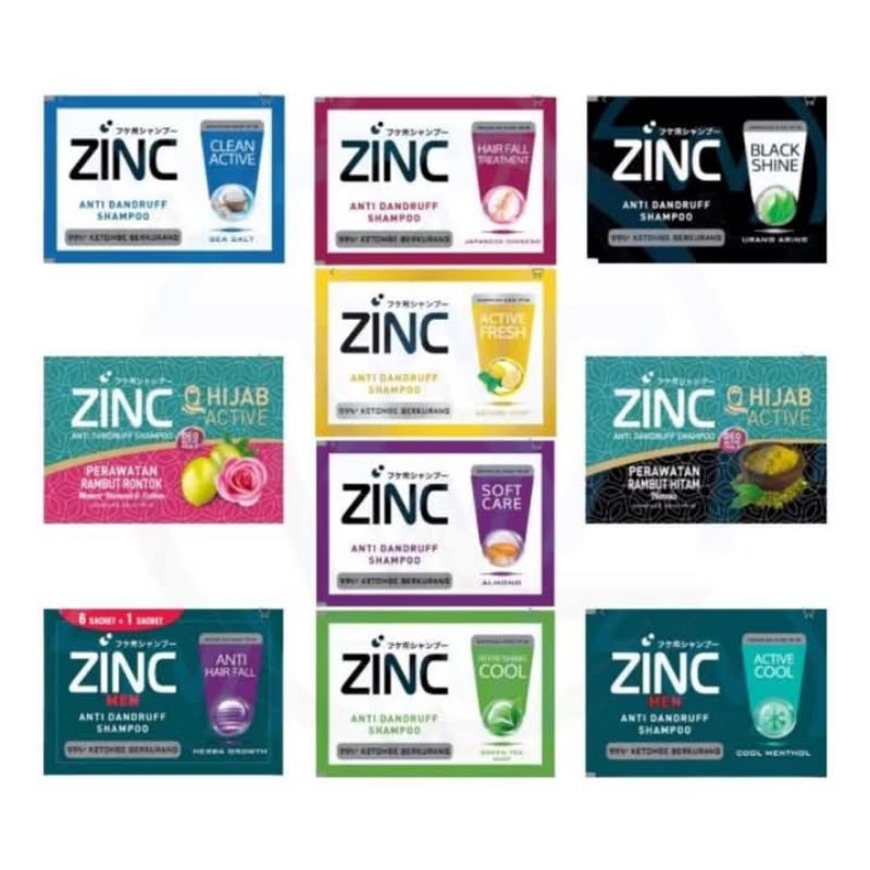 Shampoo ZINC sachet