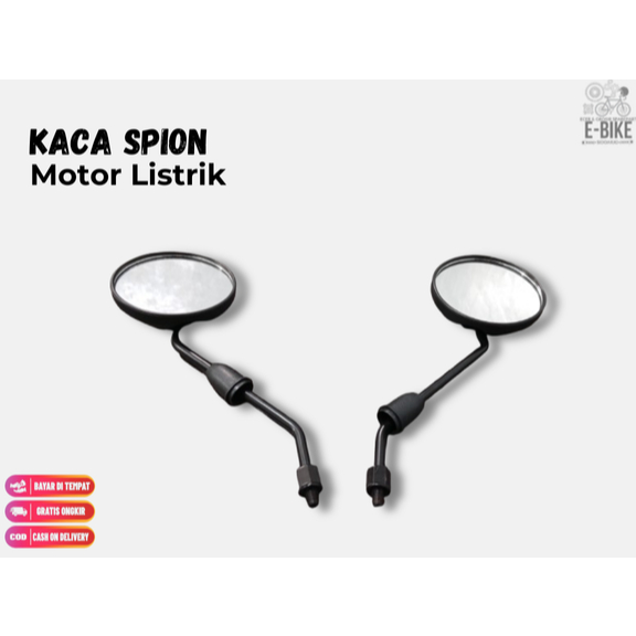 Kaca Spion Sepeda Listrik Sepasang Universal – Motor Listrik