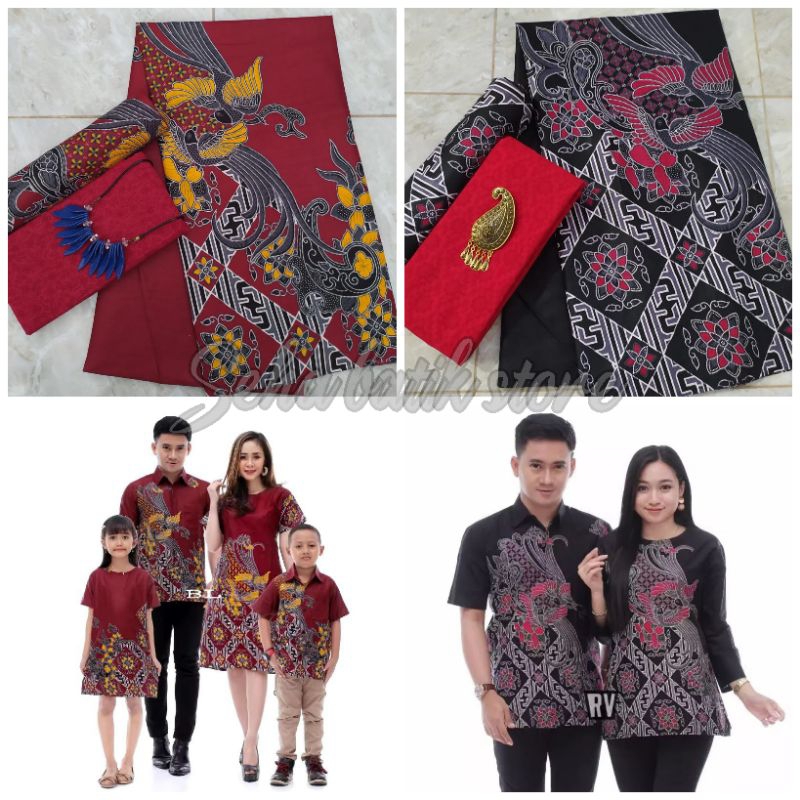 KAIN BATIK SERAGAM BATIK BAHAN KATUN PANJANG 2METER