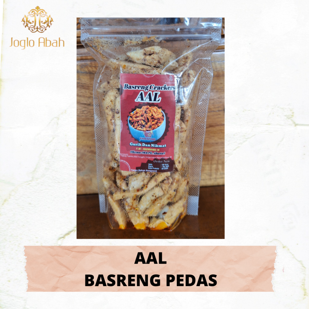 

Aal - Basreng Pedas - Joglo Abah