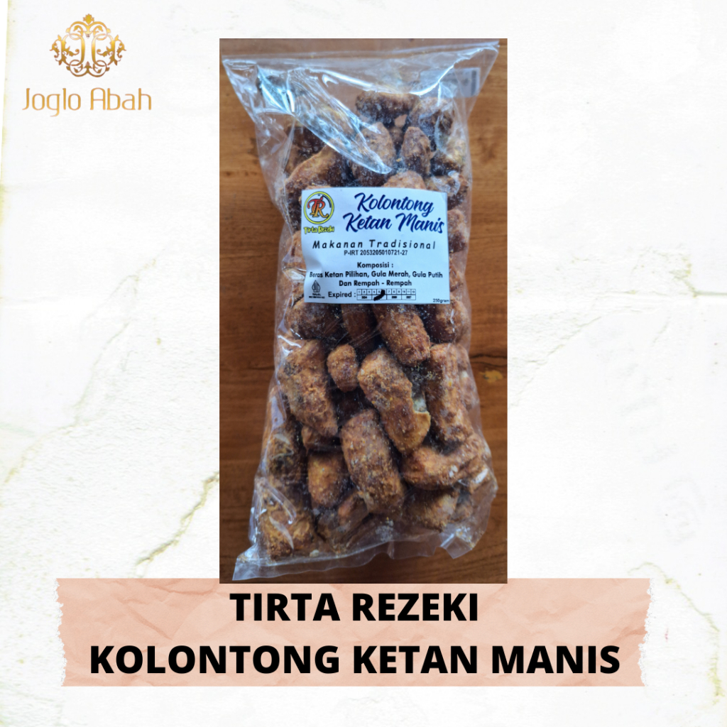 

Tirta Rezeki - Kolontong Ketan Manis - Joglo Abah