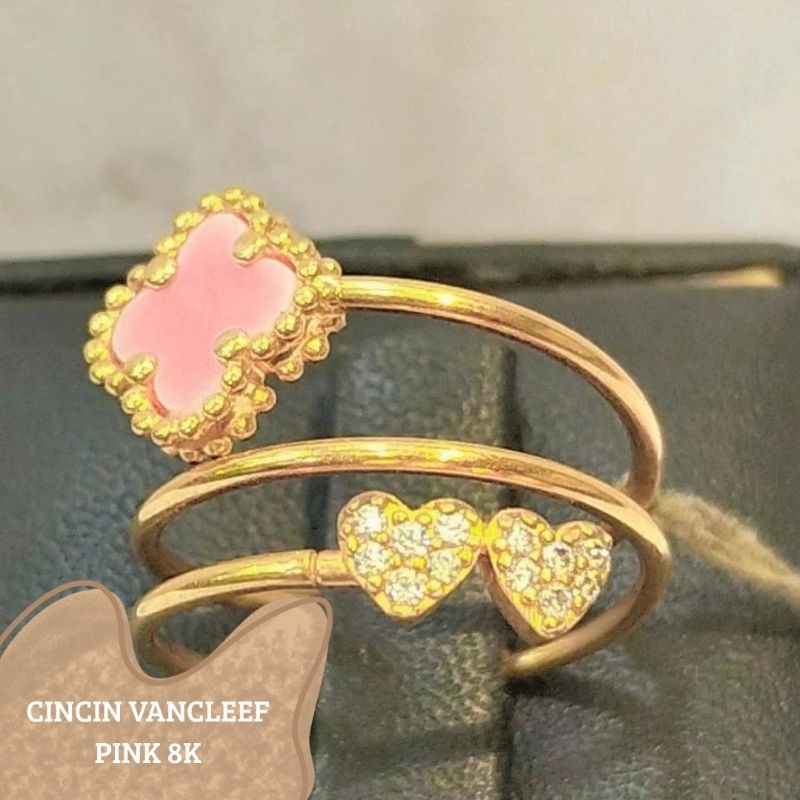 Cincin Vancleef Pink 8K