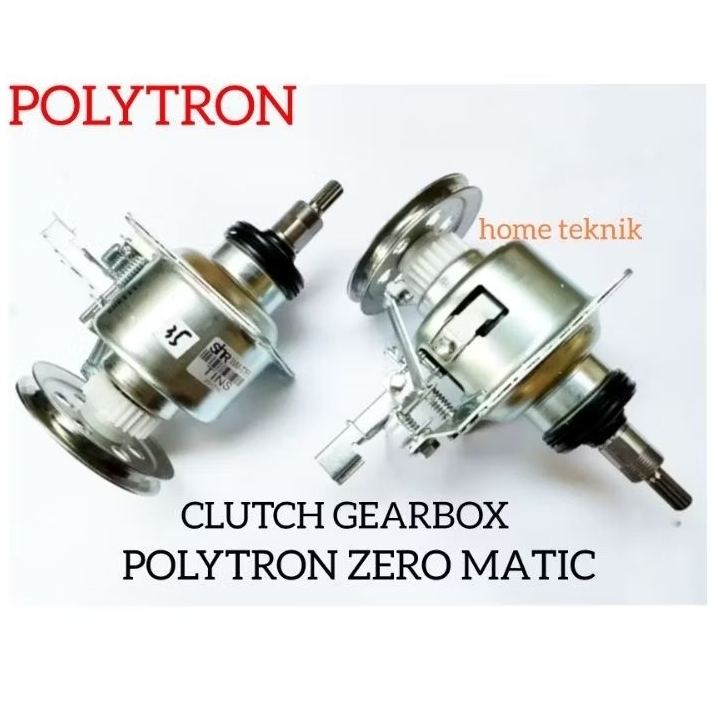 Clutch GEARBOX mesin cuci POLYTRON ZERO MATIC 1tabung grigi 11 1gear Baru