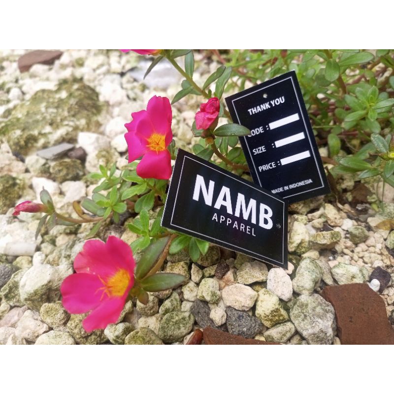 

hangtag baju label baju hangtag hijab 2 sisi