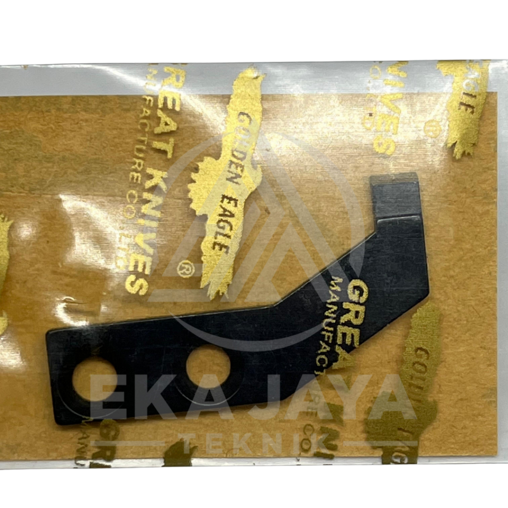 40012404 PISAU MESIN LH JARUM 2 AUTOMATIC LH JUKI 3528-7 MERK GOLDEN EAGLE