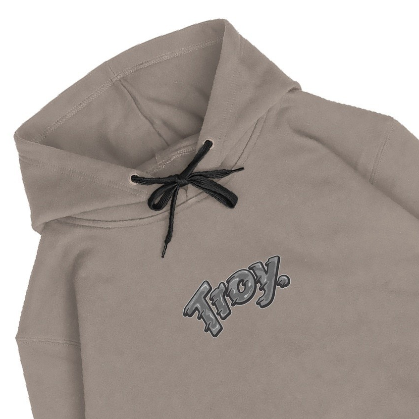 Troy Company Pullover Hoodie Brown Latte - Jaket Jumper Hoodie KH 250