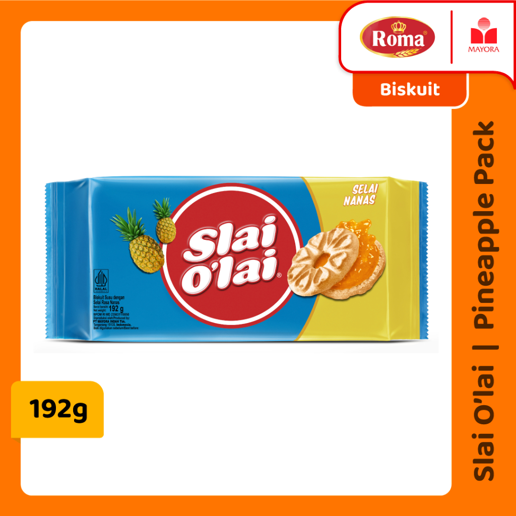 

Roma Slai O'lai Pineapple 192 Gram