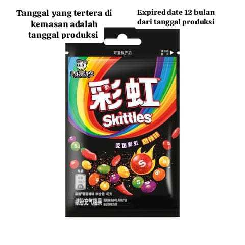 

Permen Skittles Candy Sweet and Spicy Flavors 40g