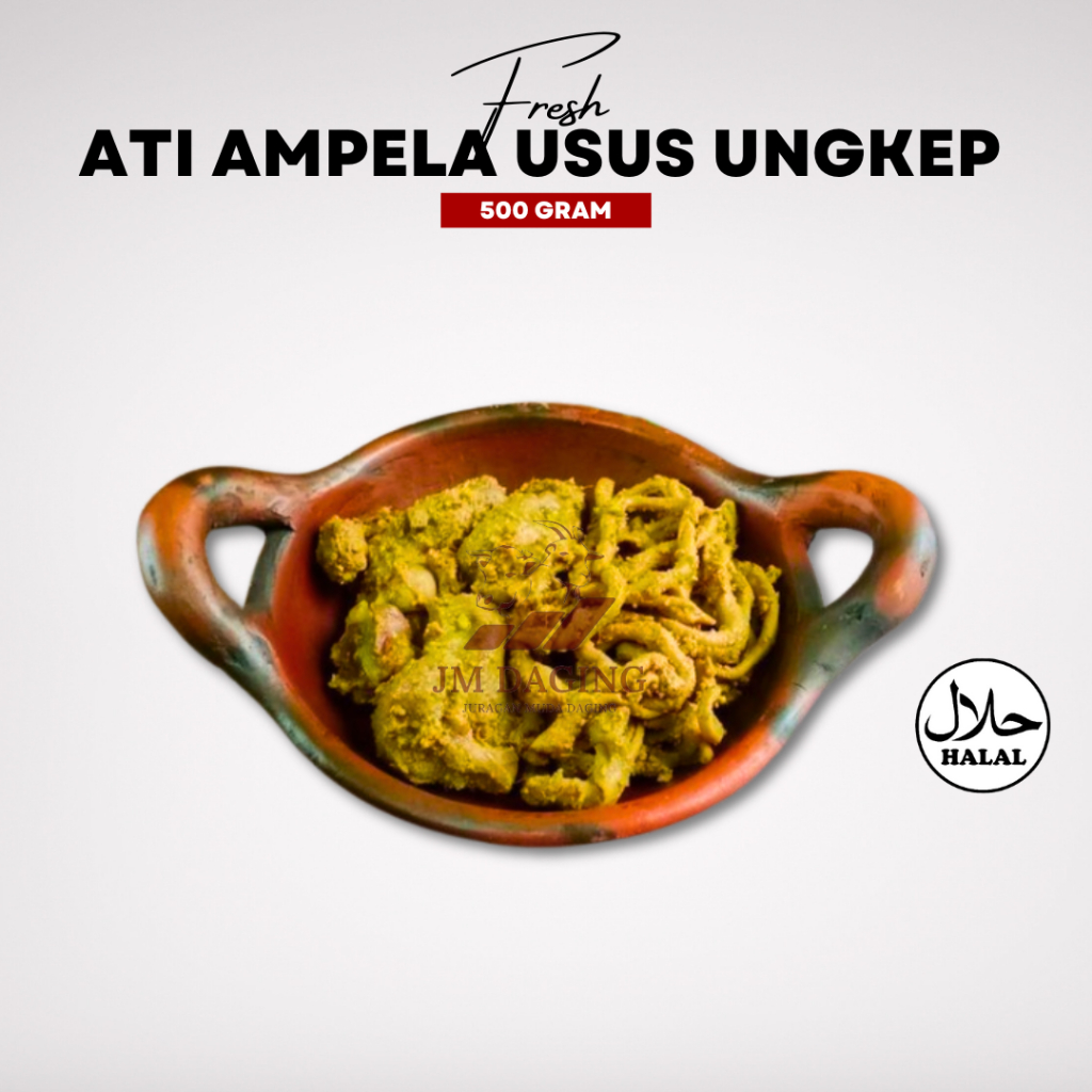 

Lauk Praktis Ati Ampela Usus Ungkep Bumbu Kuning Siap Goreng isi 5