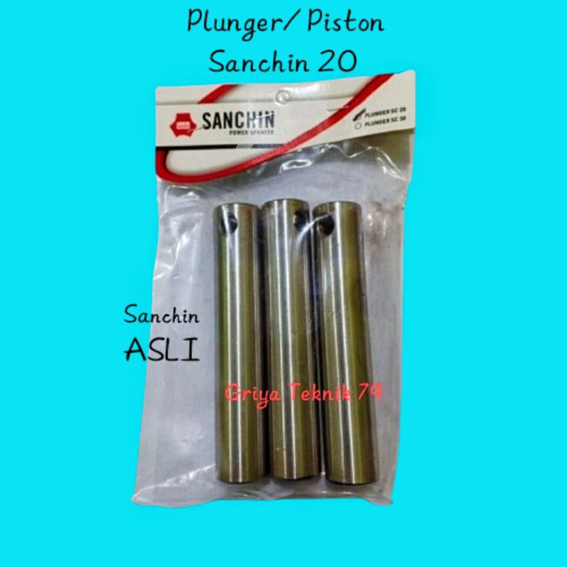 Plunger Piston Sanchin 20 Asli Per Set/ 3 pcs