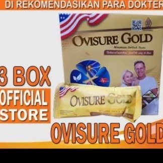 

ovisure gold susu tulang sendi original asbpomi- 3 box