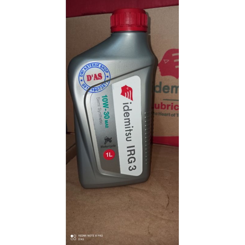 Oli Motor Manual Sport/Bebek 1L Idemitsu 10-30SS 10w-30SS