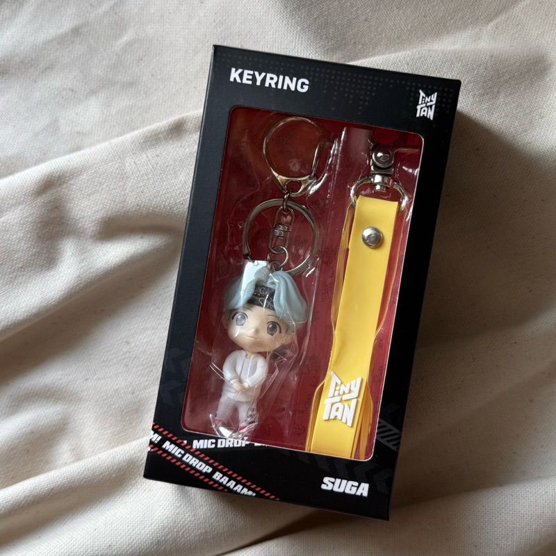 BIGHIT BTS TINY TAN SUGA KEY RING OFFICIAL
