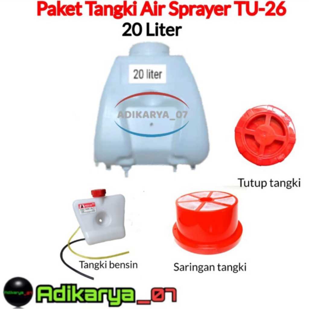 PAKET Tangki Air Sprayer TU26 Tabung Sprayer TU26 3WZ4 20 LITER 25 LITER