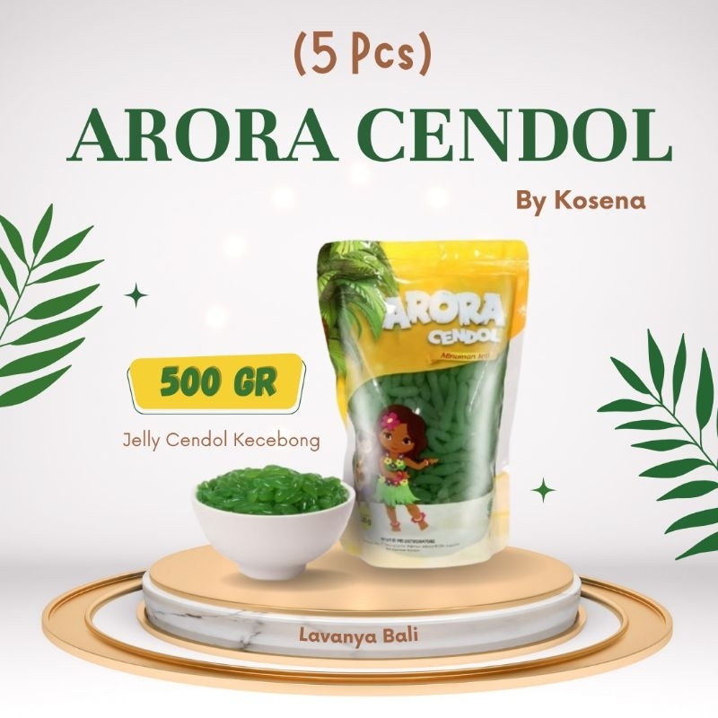 

[MINIMAL 5 PCS] Jelly Cendol Kecebong Arora 500gram