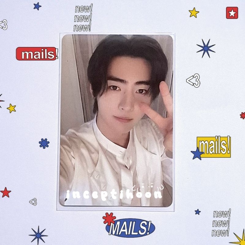 (READY STOCK) SUNGHOON ENHYPEN Official Photocard Season Greetings 2024 SG24