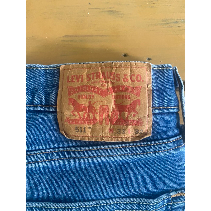 Celana denim lepis 511 (slim fit) size 33