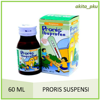 PRORIS IBUPROFEN SIRUP RASA JERUK / IBUPROFEN SIRUP
