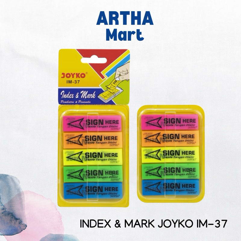 

JOYKO - Index & Mark Penanda Pembatas Joyko IM-37 Plastik (1 PCS)