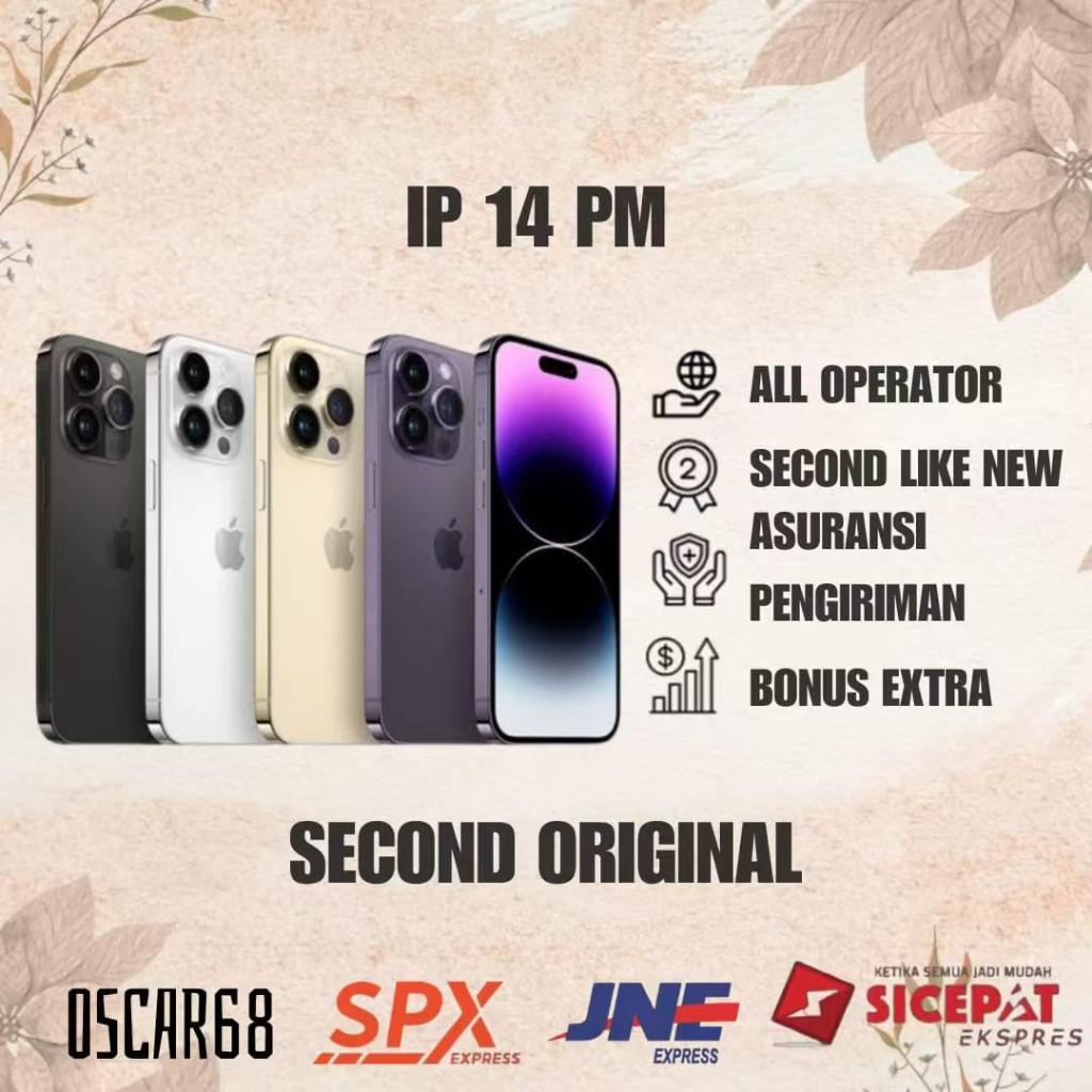 iPhone 14 Pro Max Second Original 1TB 512GB 256GB 128GB  Mulus Fullset