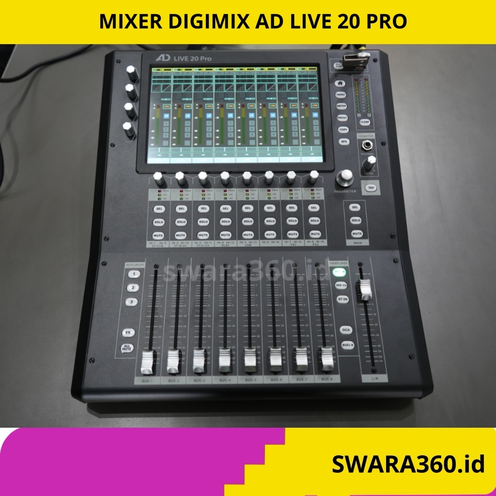 Mixer digital AD LIVE 20 PRO ad20pro 22ch 10out
