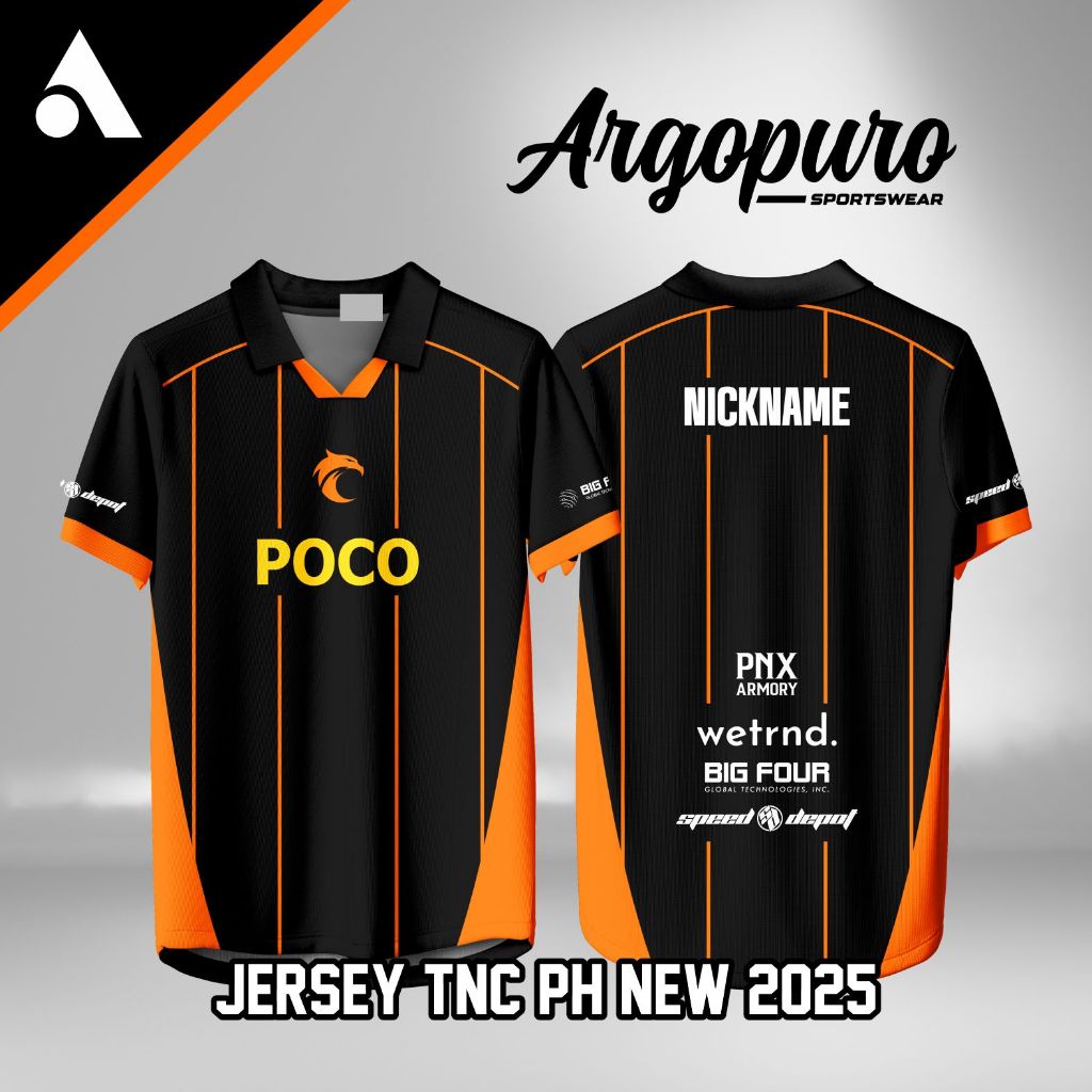 Jersey TNC Pro Team 2025 Terbaru Baju Kaos Game Bisa Request Nama