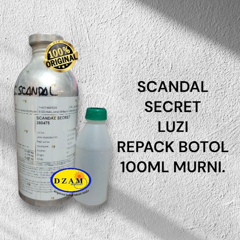 SCANDAL SECRET/VS SCANDALOUS LUZI REPACK BOTOL 100ML MURNI.