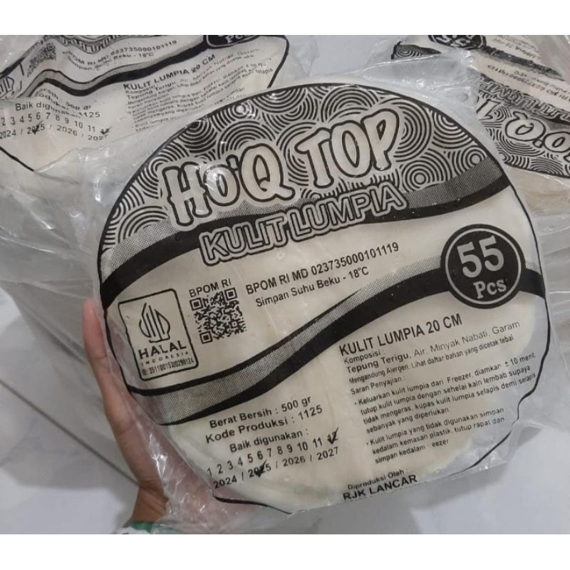 

HO'Q TOP Kulit Lumpia 20cm isi 50pc