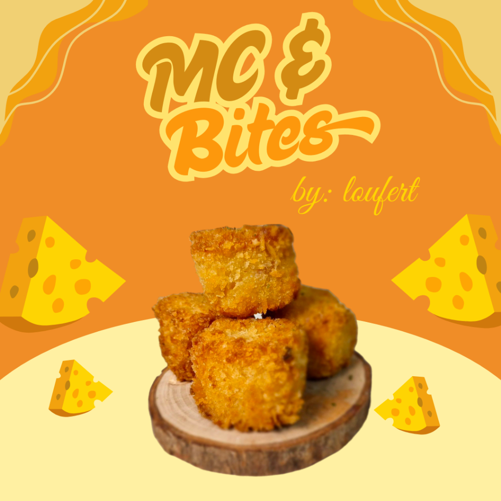

LoufertCrispy MC & Bites (makaroni keju goreng cube) rasa jamur&beef
