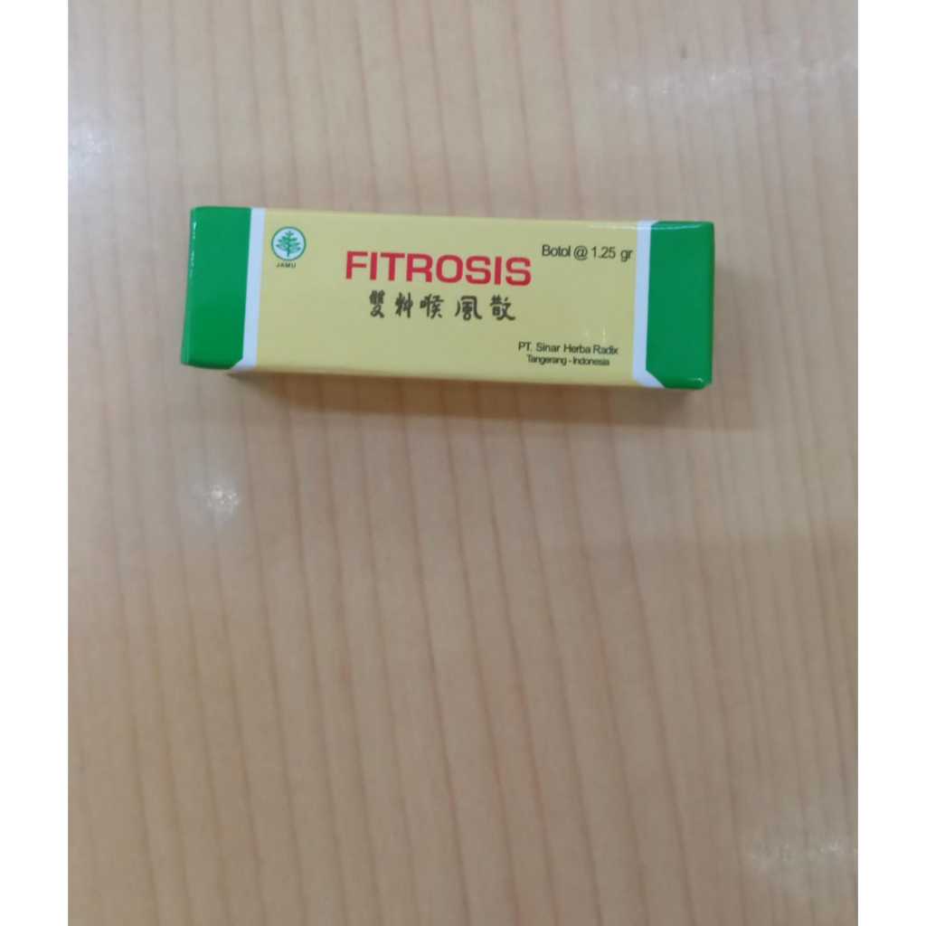

Fitrosis (Shuang Liao Hou Fung San) obat sariawan, sakit tenggorokano
