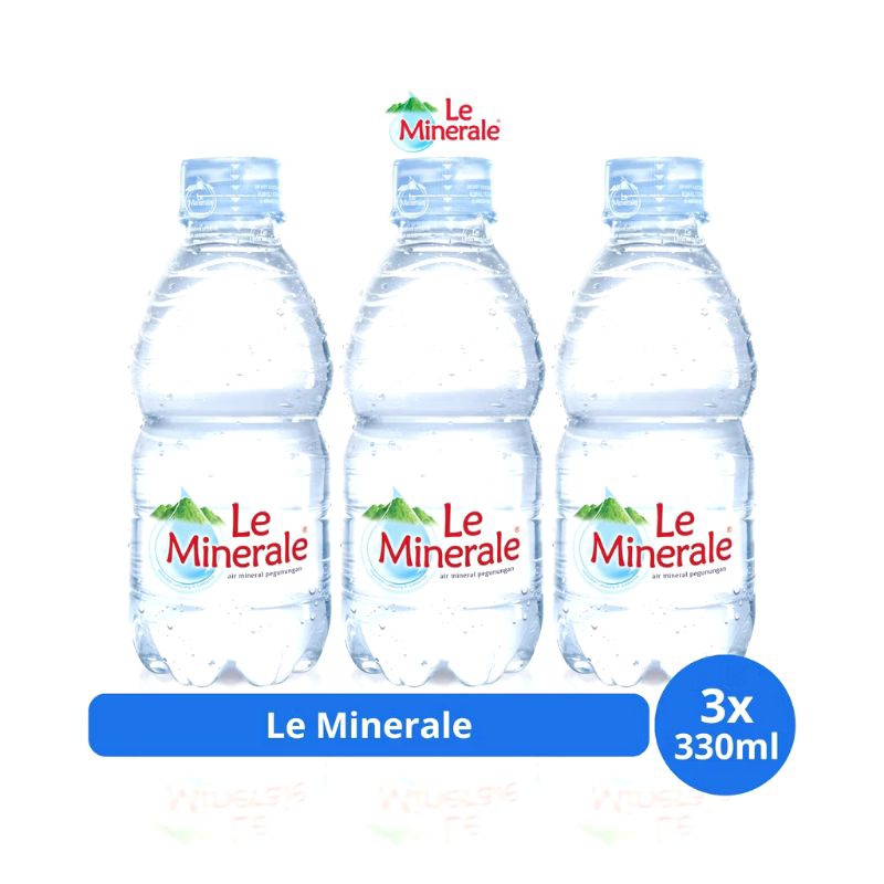 

AIR MINUM BOTOL LEMINERALE 330ML x 3 PCS