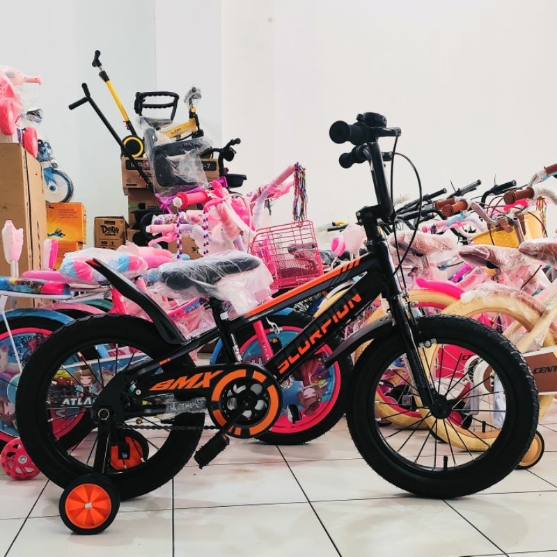 SEPEDA ANAK SCORPION BY SENATOR 16 18 INCH FREE RAKIT INSTAN BANDUNG