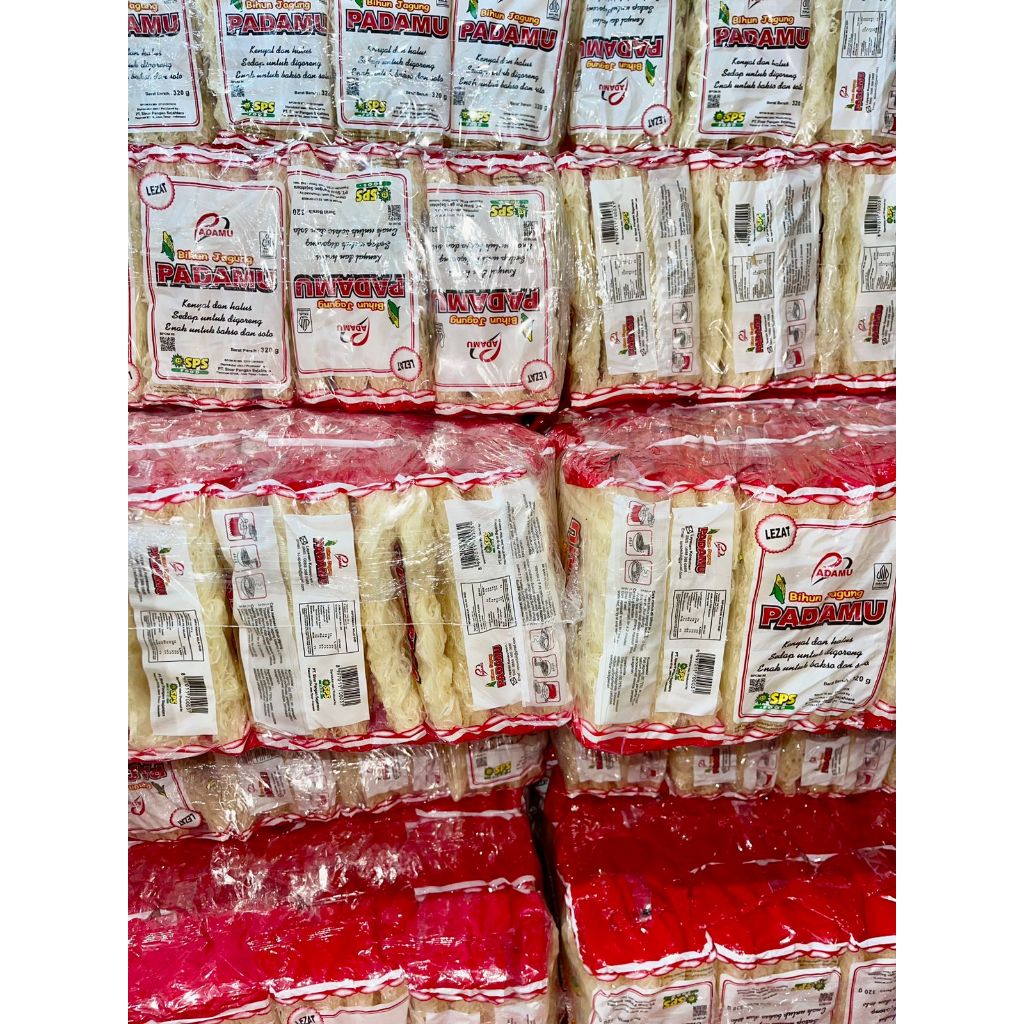 

Bihun Jagung Padamu Merah Per-Ball isi 12 pcs
