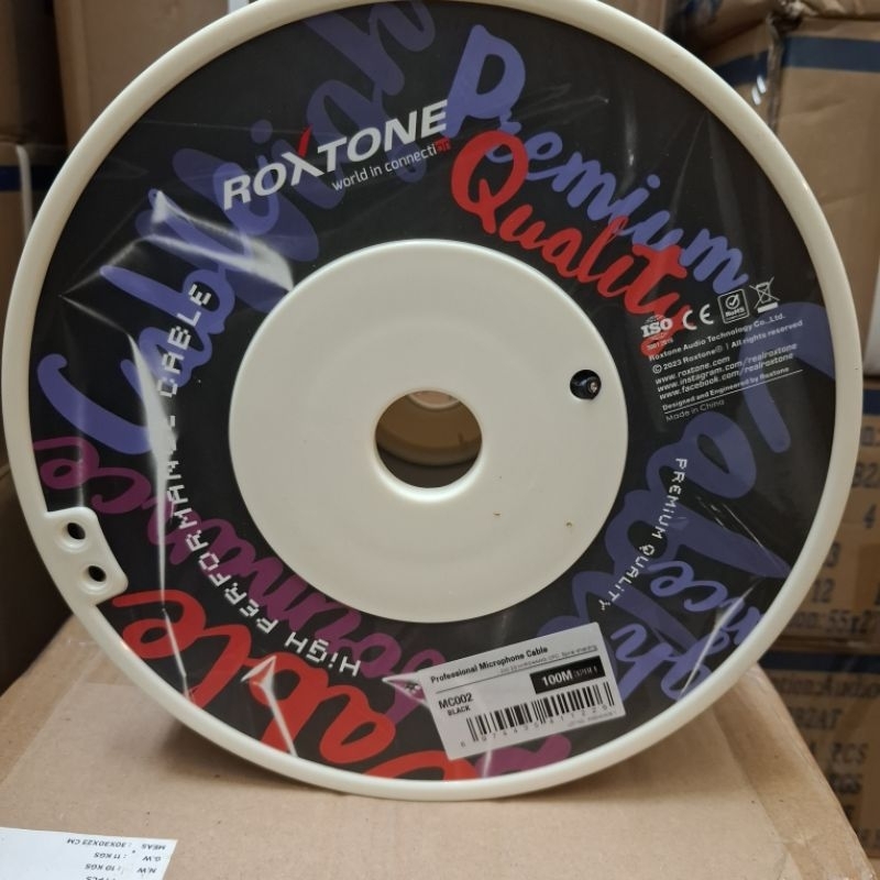 KABEL MIC STEREO PROFESIONAL ROXTONE MC002 ORIGINAL