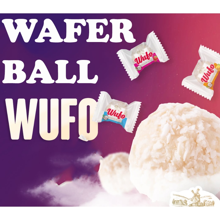 

QH Coklat Kelapa Wafer Ball Isi Topping Krim Lapis Cokelat Putih Souvenir Oleh-Oleh Haji dan Umroh