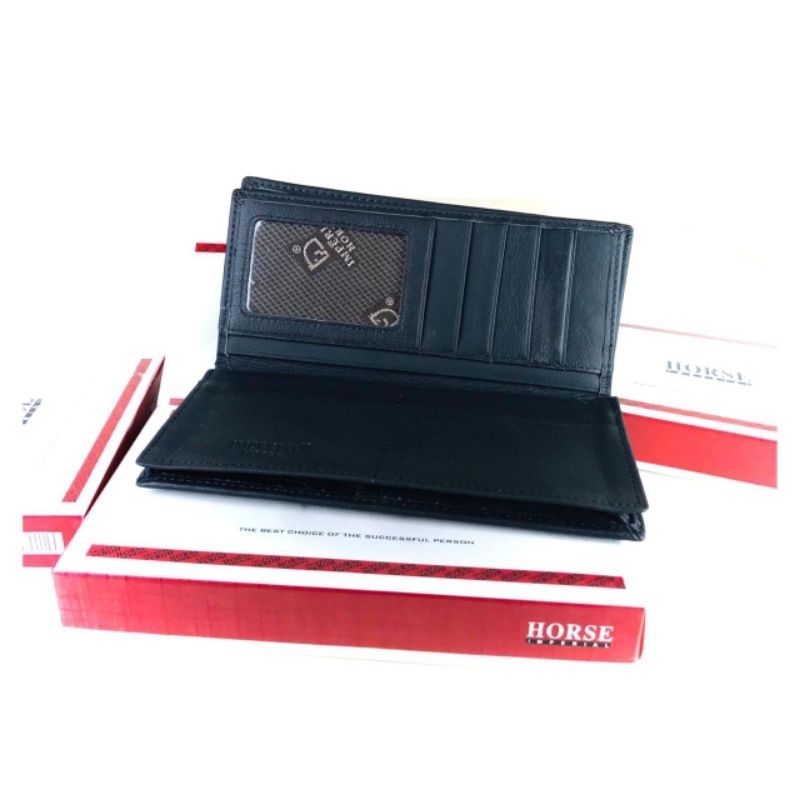 dompet horse imperial dompet panjang bahan kulit original