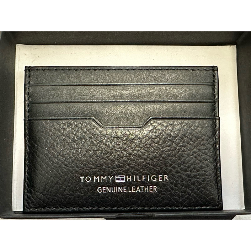 Tommy Hilfiger dompet pria credit card holder kartu kredit asli original