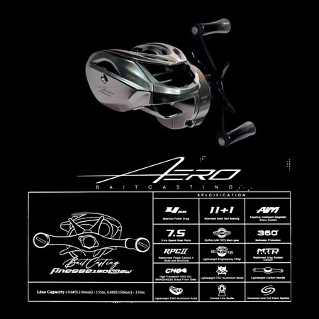 REEL BC DAIDO AERO DRAG CLICKER