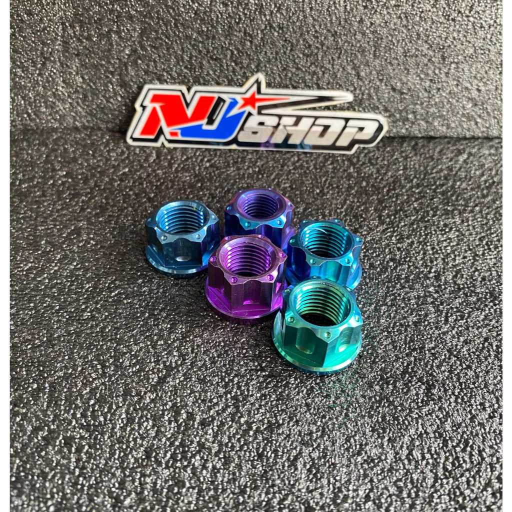 HARGA SATUAN MUR 19 OPEN / BOLONG MUR TITANIUM ORIGINAL VIETNAM