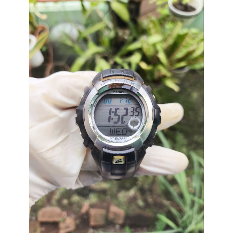 (Harga Net) Jam Tangan Casio G-Shock GL-160 G-Lide BNB Jelly Transparan All Original Kondisi Fisik B