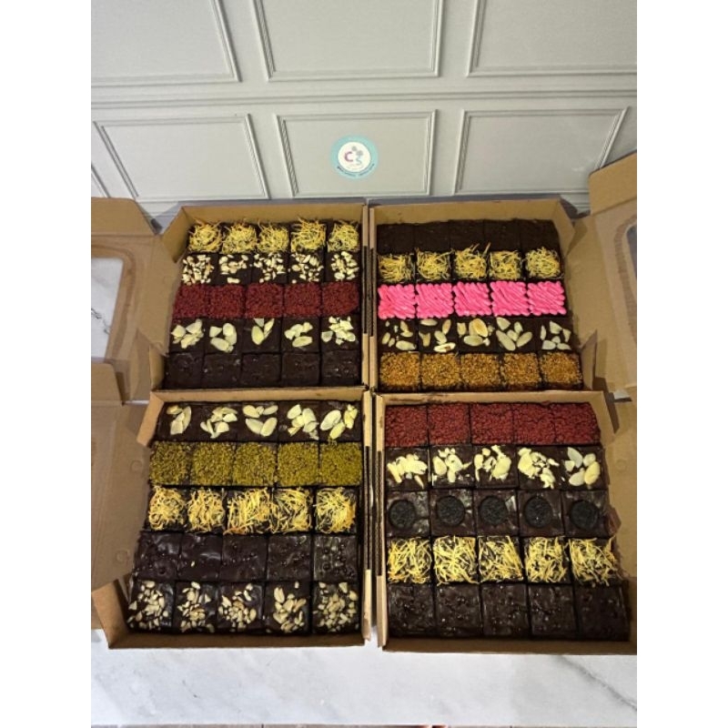 

Brownies Sekat/Fudgy Brownies