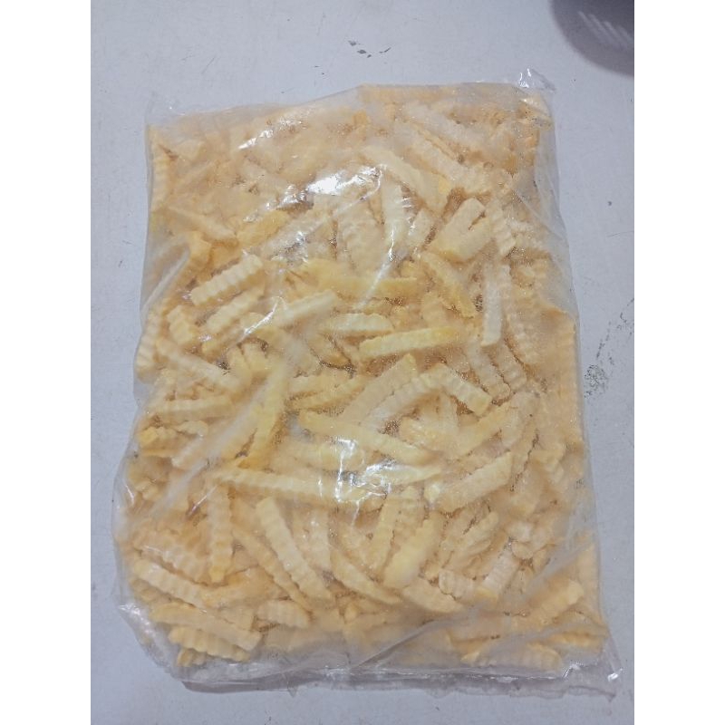 

Aviko Crincle cut 2,5kg/ aviko kentang goreng bentuk crincle 2,5kg