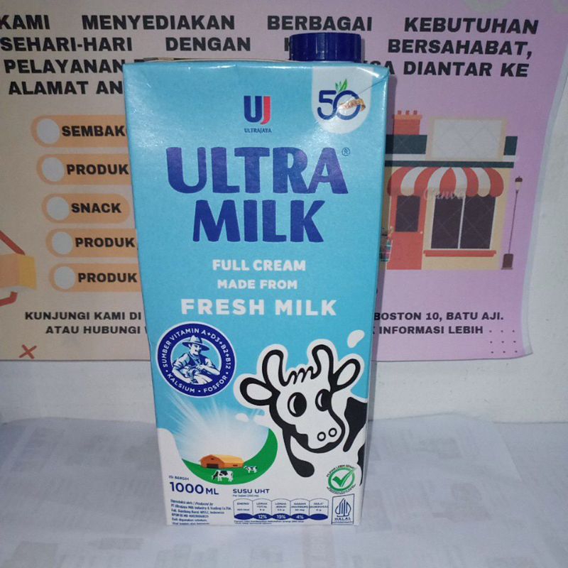 

Ultra Milk Full Cream 1000ml