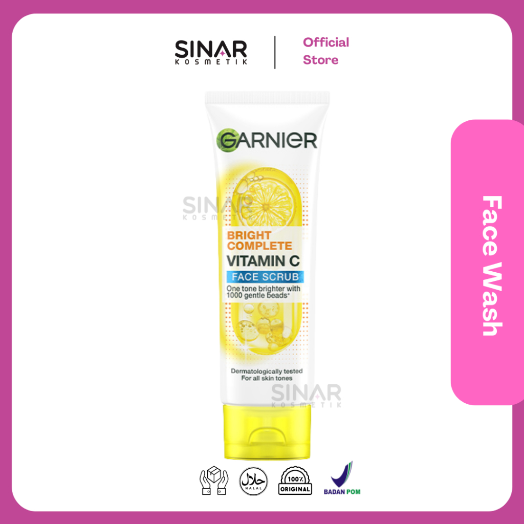 Garnier Bright Complete Brightening Scrub 100ml