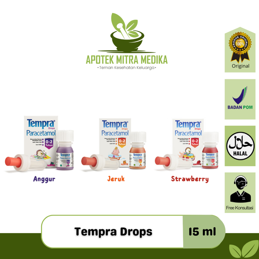 Tempra Drops Paracetamol Anak 15ml