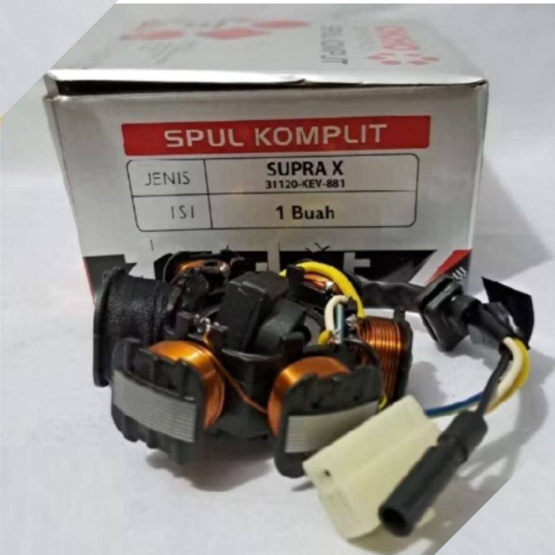 Spul komplit Supra, Supra X lama, Grand, Revo lama 100cc Original Merk Choho