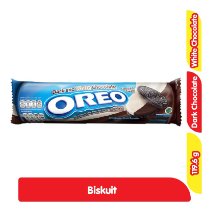 

OREO Biskuit Dark & White Cokelat 119.6 g